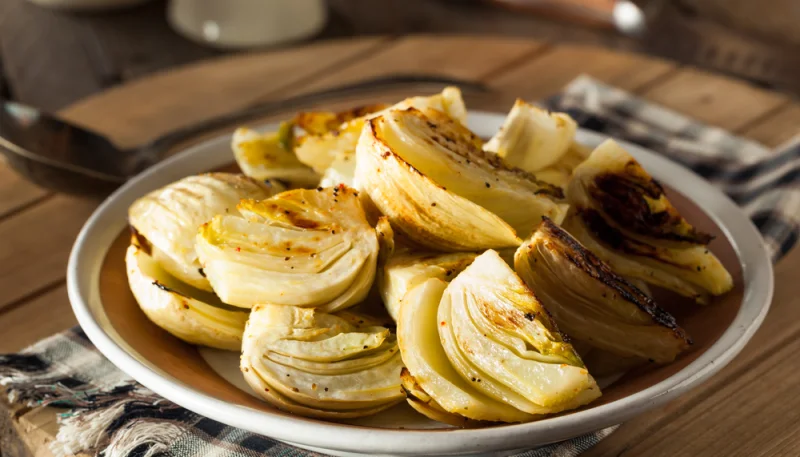 Hinojos con vinagre balsámico