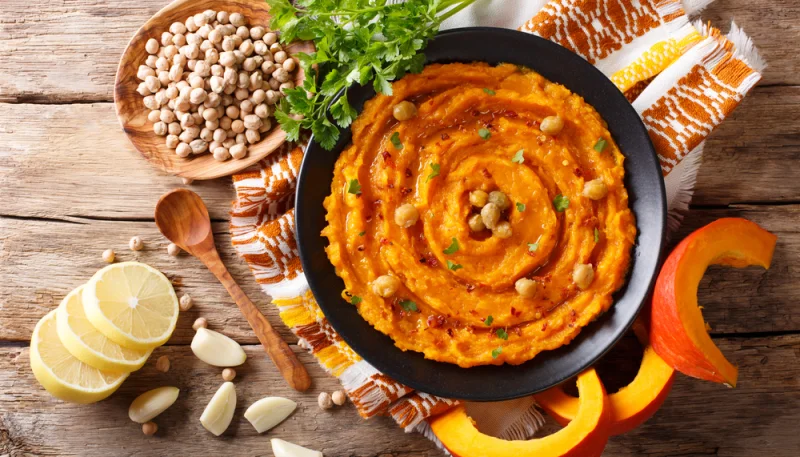 Hummus de calabaza