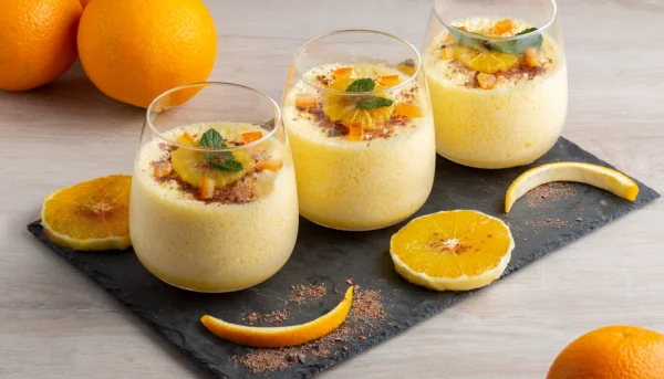 Mousse de naranja
