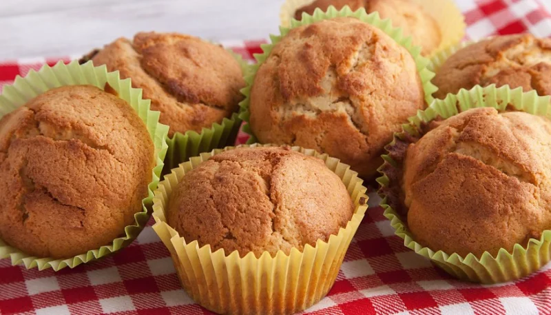 Muffins con mermelada