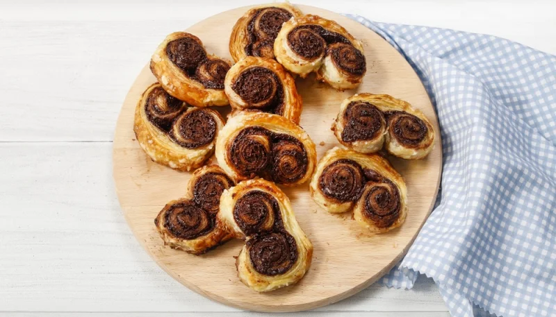 Palmeritas de Nutella