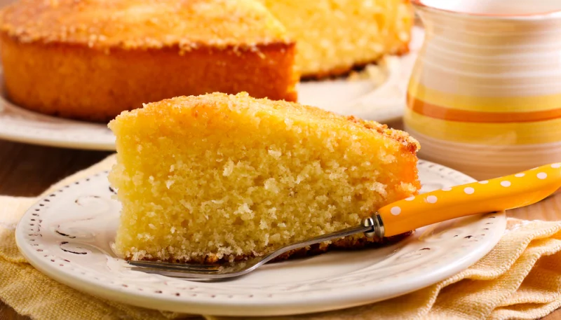 Bizcocho de coco sin gluten