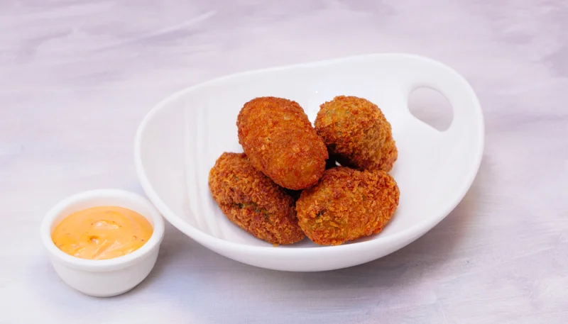 Croquetas de zanahoria y queso