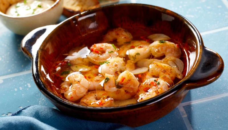Gambas picantes