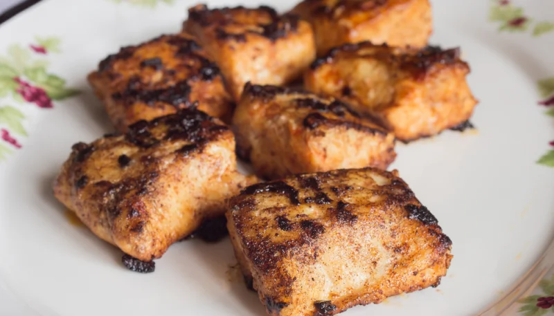 Merluza con mantequilla