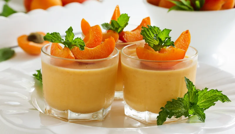 Mousse de albaricoques