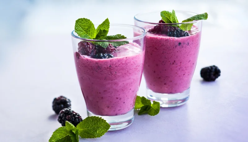 Mousse de moras