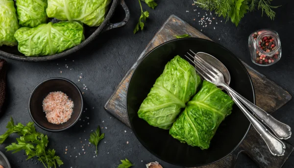 Rollitos de repollo rellenos de carne