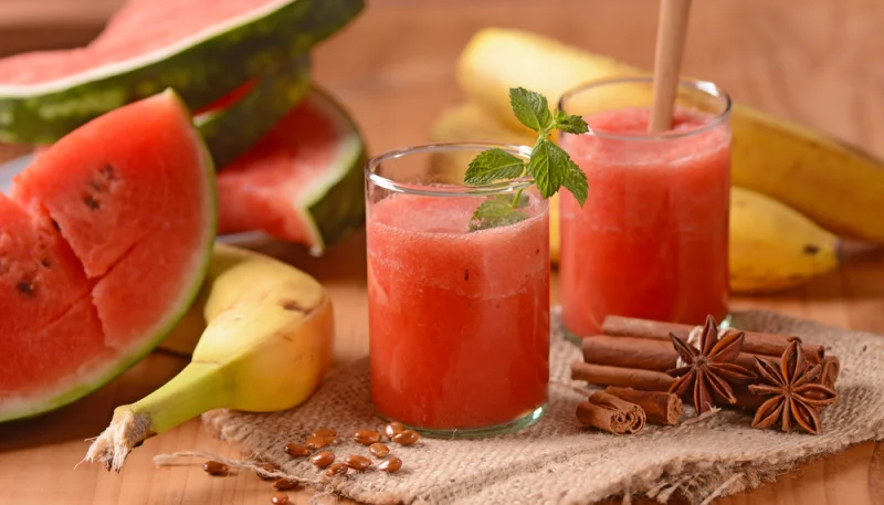 Batido de aguacate y avena