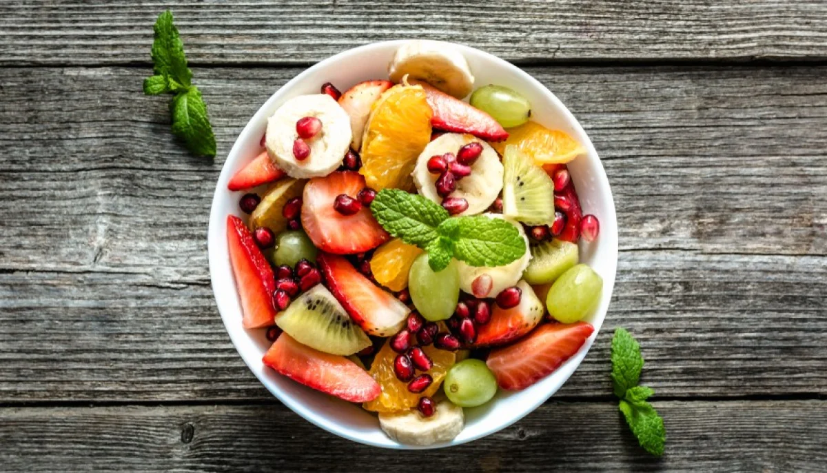 Come fruta para merendar