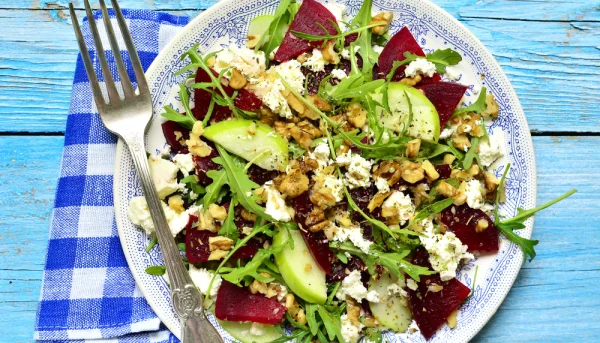 Ensalada de remolacha y manzana