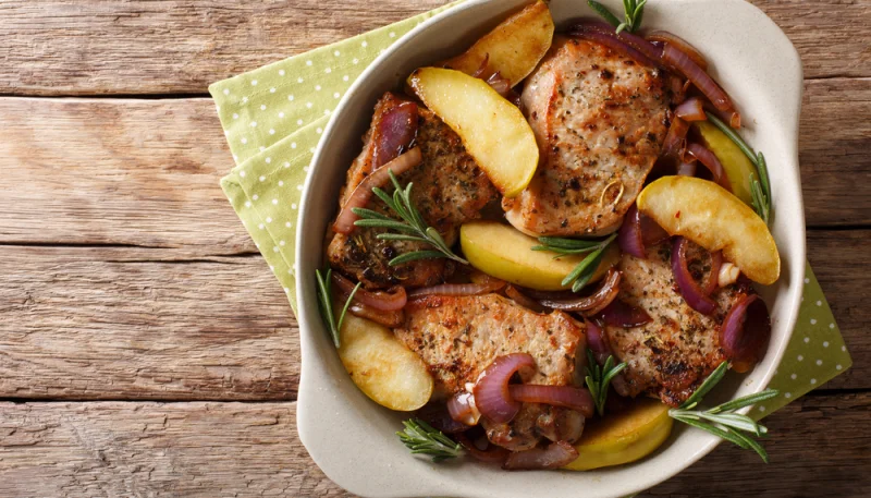 Filetes de cerdo al horno