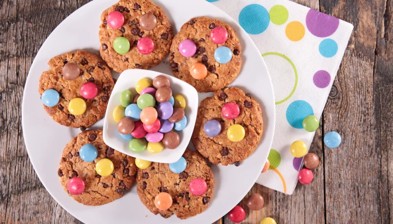 Galletas con Smarties