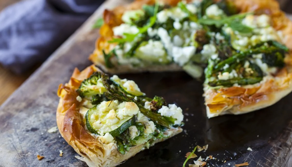 Prepara tartas saladas o quiches de verduras