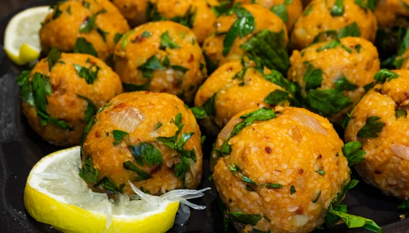 Croquetas de patatas y perejil