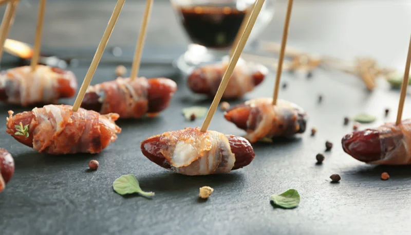 Dátiles con bacon