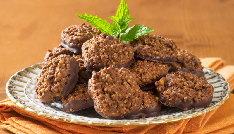 Galletas de quinoa y chocolate