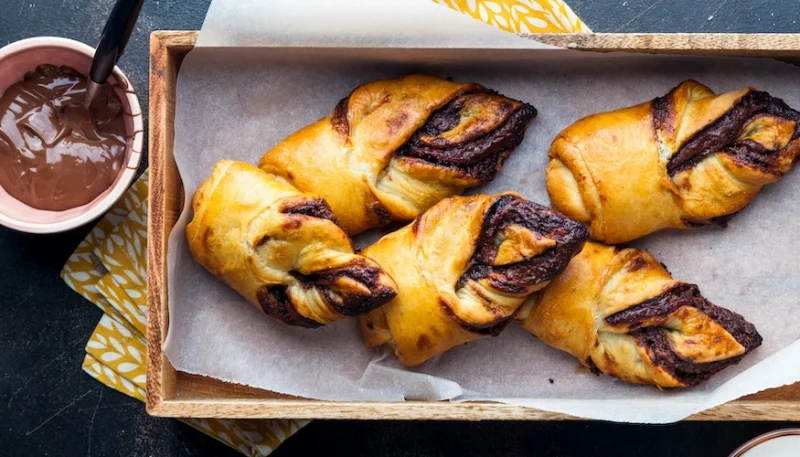 Hojaldres de Nutella