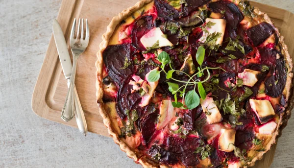 Tarta de remolacha