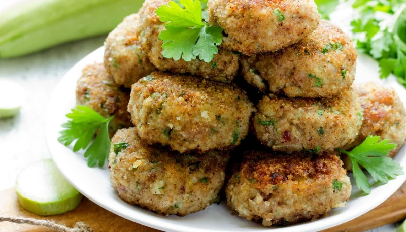 Albóndigas de calabacín al horno
