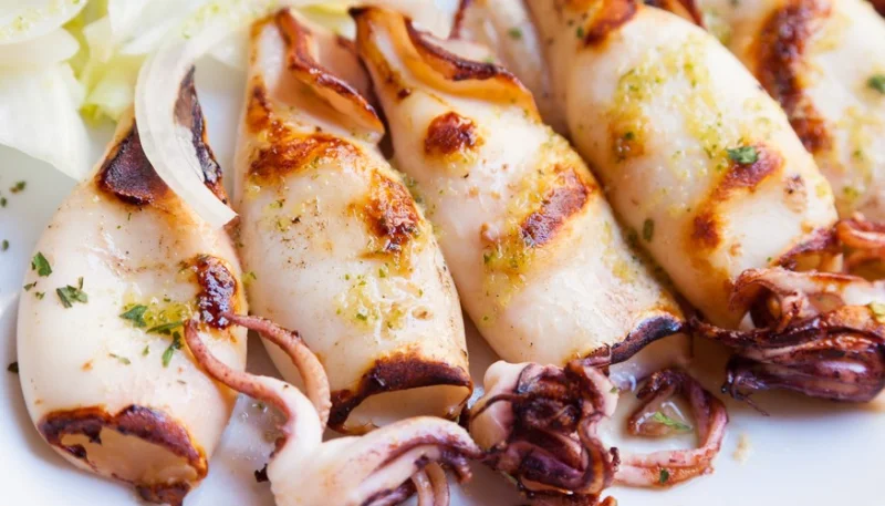 Calamares a la plancha