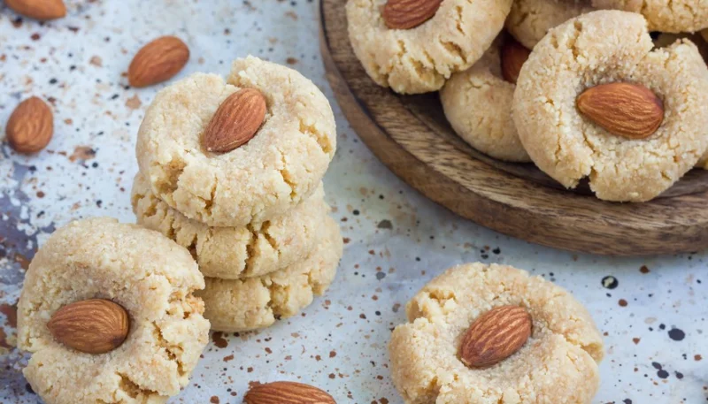 Galletas de coco y almendras