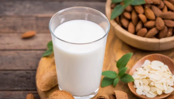 Leche de almendras