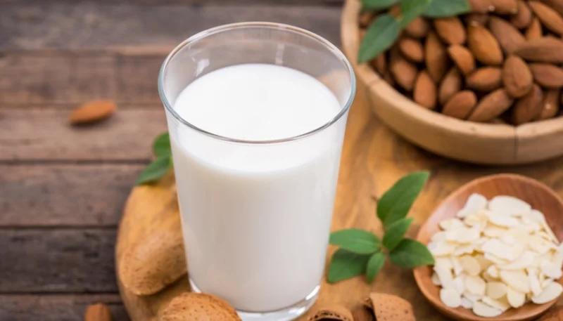 Leche de almendras