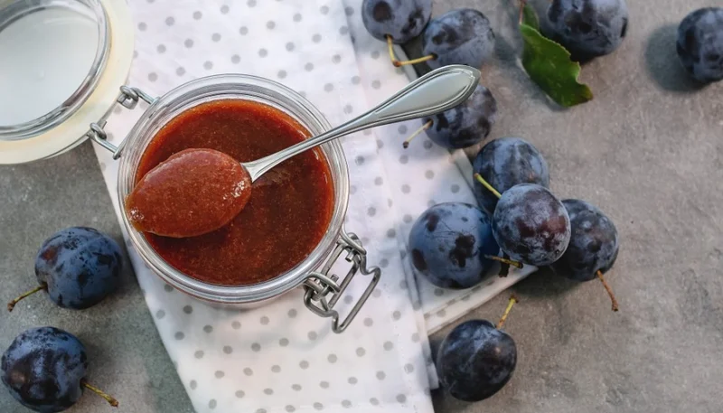 Salsa picante de ciruelas