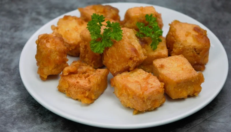 Tofu frito