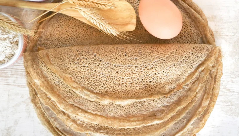 Crepes de trigo sarraceno