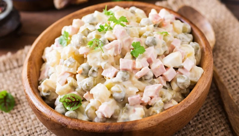 Ensaladilla rusa en el microondas