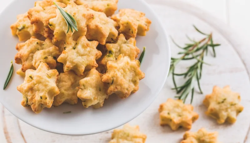 Galletitas de parmesano y romero