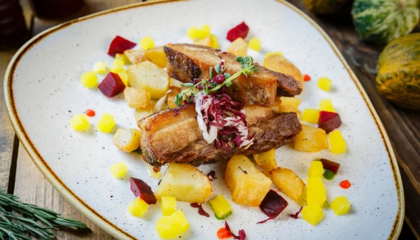 Confitado picante de cerdo