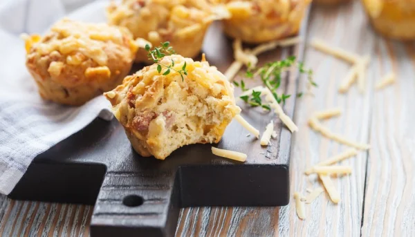 Muffins de jamón