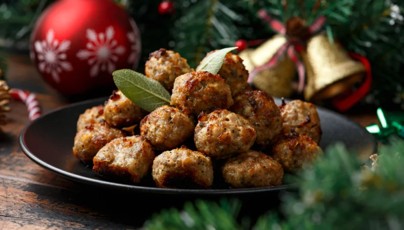 Albóndigas de Navidad
