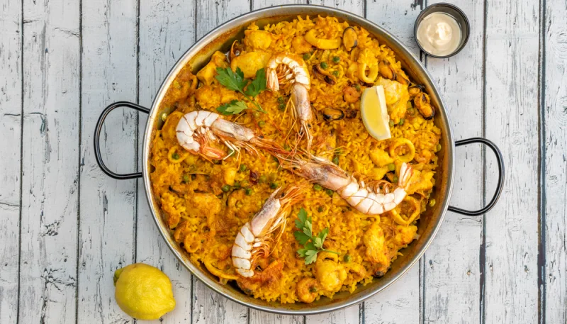 Paella mixta