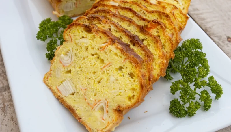 Pastel de surimi y atún