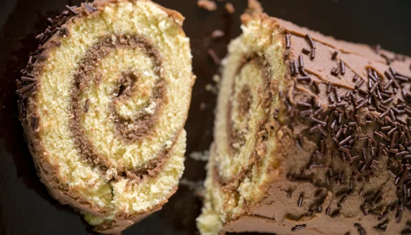 Brazo de gitano (Tronco de Navidad)