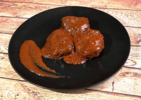 Carrillera en salsa de vino tinto