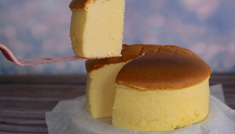Cheesecake japonesa
