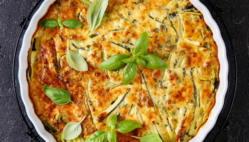 Tarta integral de zapallitos