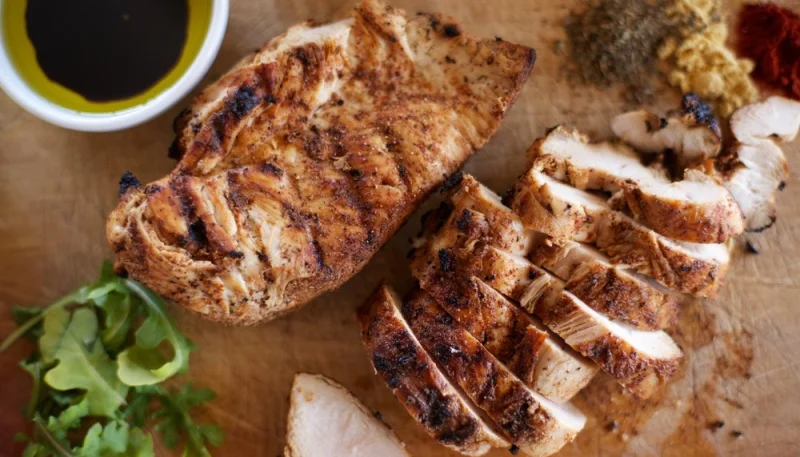 Pechugas de pollo al balsámico