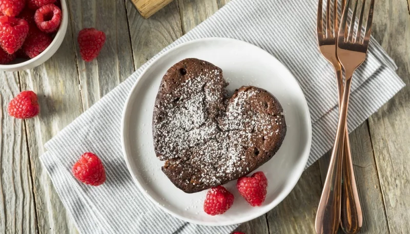 Bizcocho de San Valentín