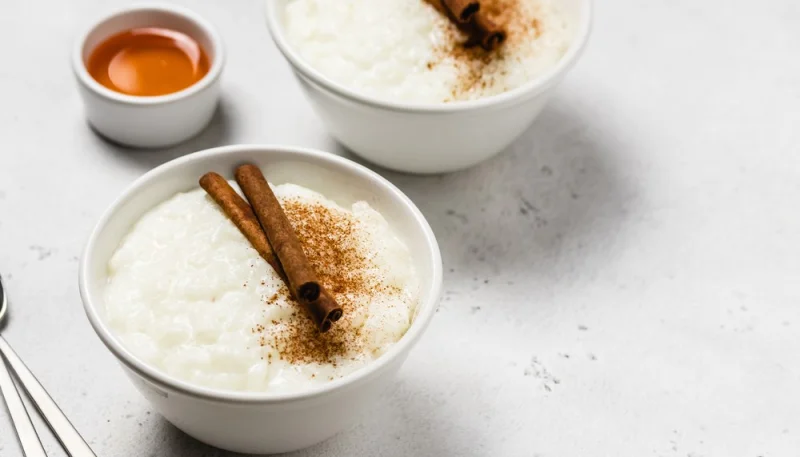 Arroz con leche condensada