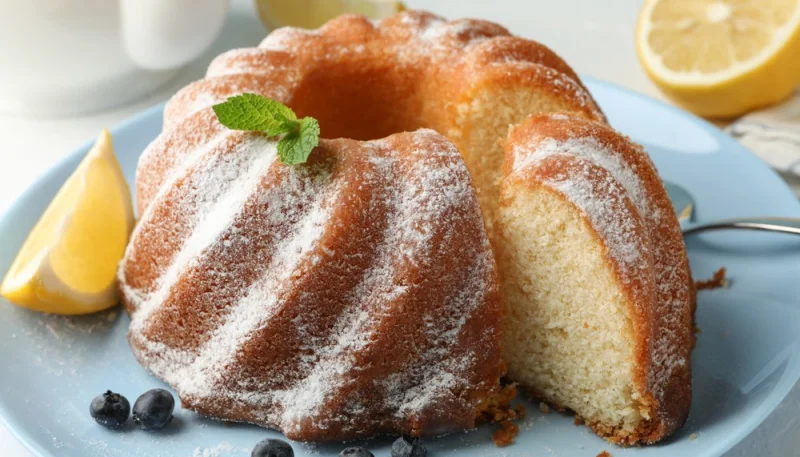 Bundt de limón