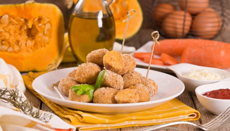 Croquetas de calabaza