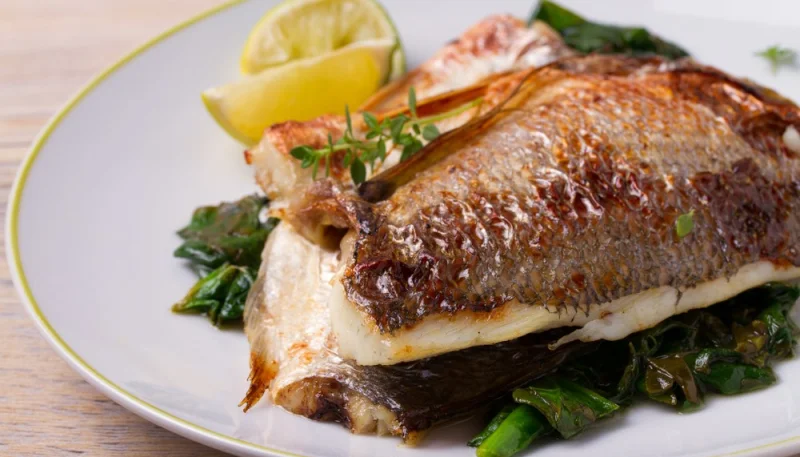 Dorada con cítricos