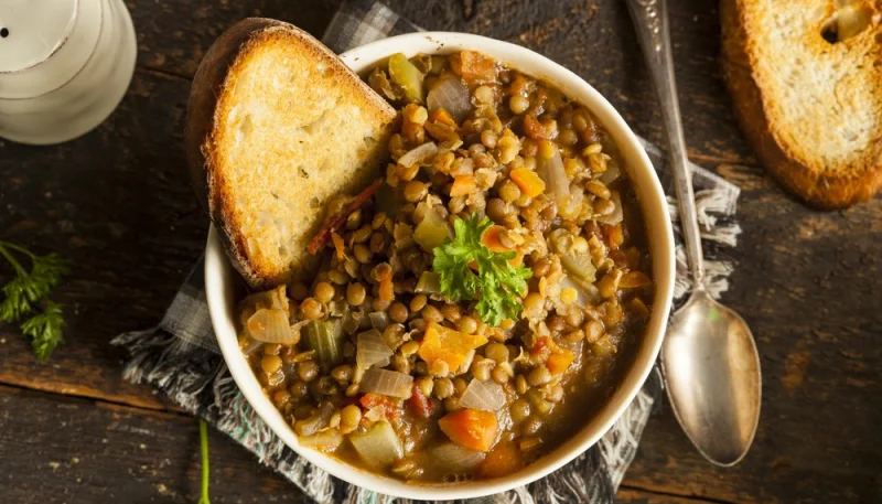 Lentejas con verduras