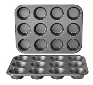 Bandejas para hornear magdalenas